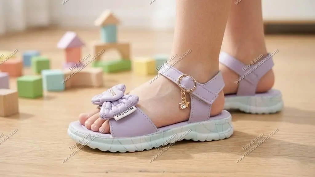 mellow-shoes-little-girls-lavender-sandal-7510-outdoor-lifestyle-shot.webp