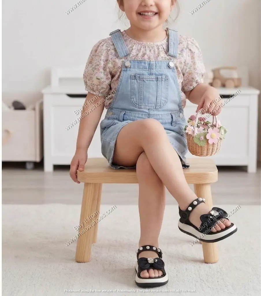 mellow-shoes-girls-party-wear-black-sandal-1519-walking-lifestyle.webp