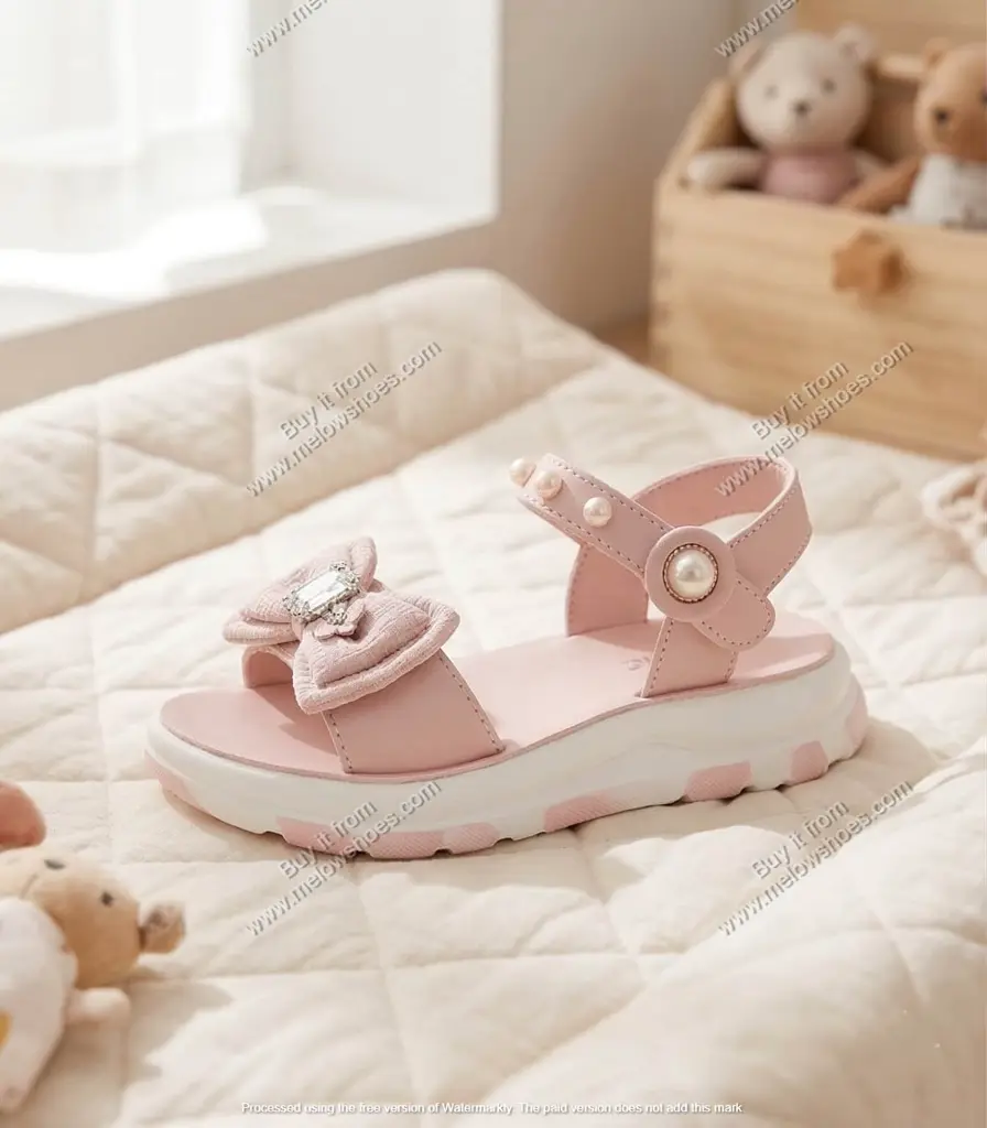 mellow-shoes-girls-rose-pink-wedding-sandal-1520-side-angle-view.webp