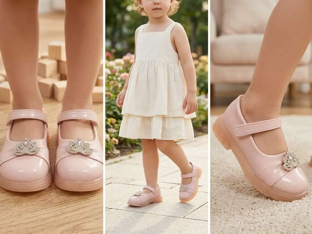 mellow-shoes-girls-pink-pearl-bow-sandal-331-party-wear.webp
