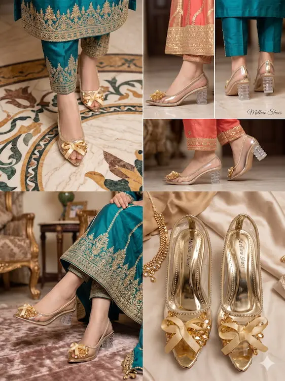 transparent heeled shoes for women Pakistan.webp