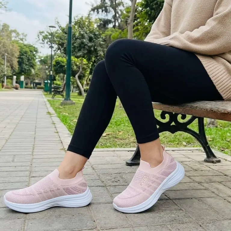 Pink Slip-On Sneakers for Girls.webp