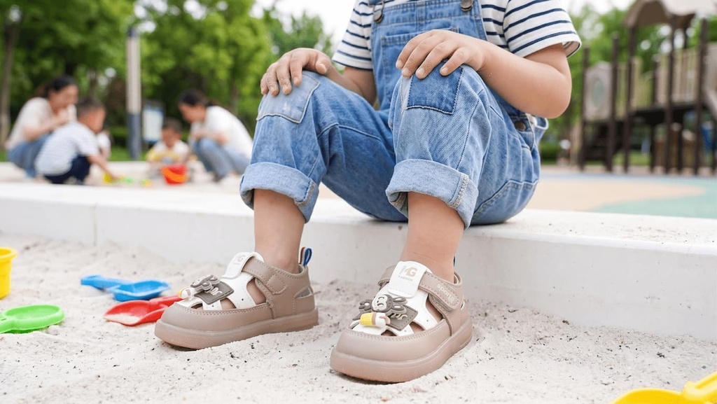 Durable Infant Boys Playground Sandals in Sandbox.jpg