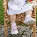 Detailed view of Anti-Slip Sole and Star Design on Girls Sandals.webp