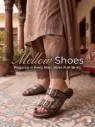 Glitter Mesh Buckle Slide Coffee Brown 4028