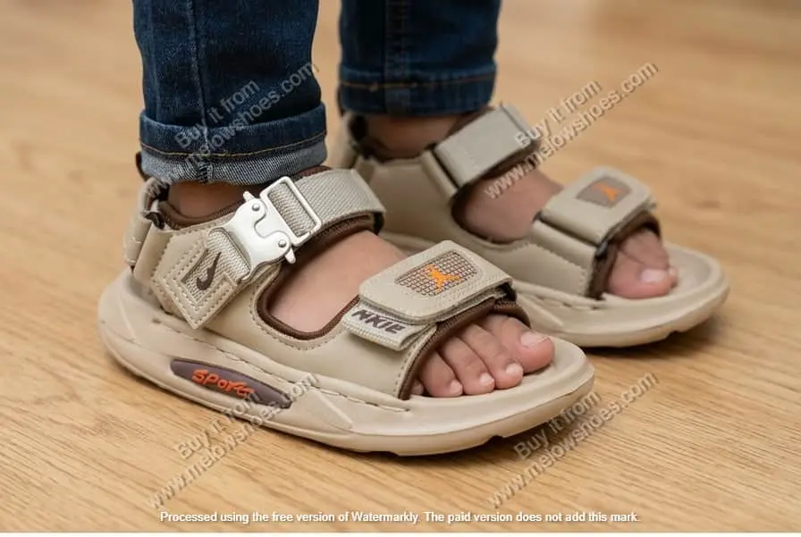 Sporty Skin Beige Boys Sandals SUPER Kids - 1524