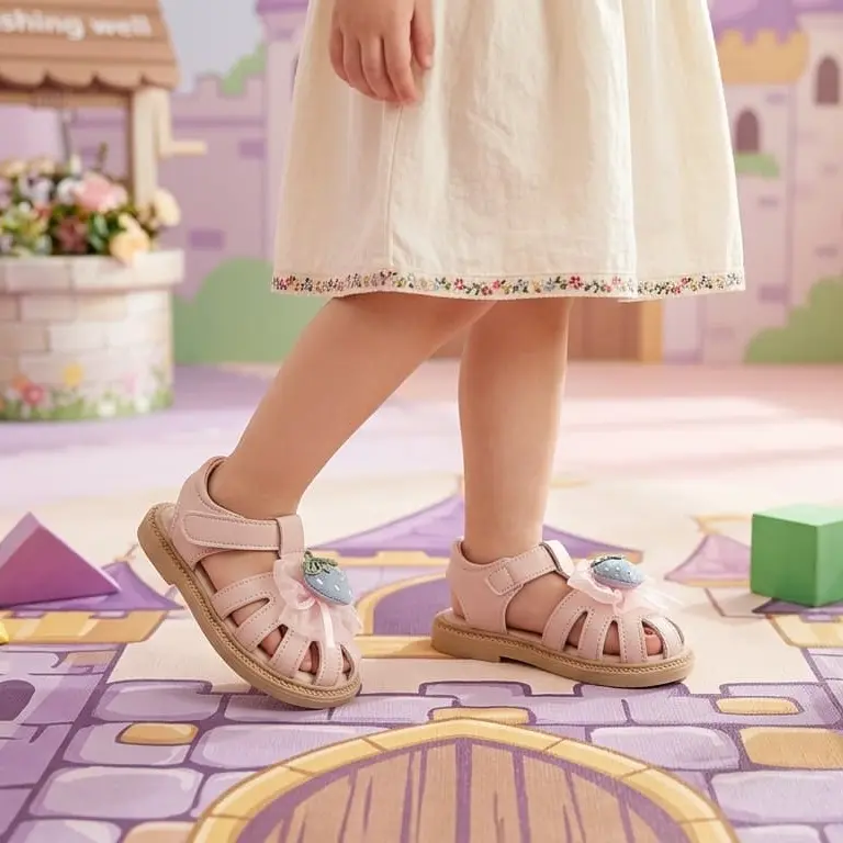 6012 Pink Strawberry Sandals