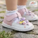 6014 Pink Spider Man Infants Sandals