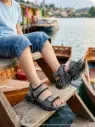 Mellow Shoes Sporty Adventure Kids Sandal Grey - 7511